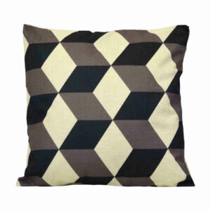 Coussin Shadow garni en coton 45x45 avec fermeture éclair