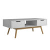 baku table salon blanc
