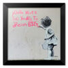 Cadre  BRANDALISED WALLPAPER GIRL 30x30