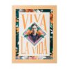 Cadre FRIDA KAHLO VIVA LA VIDA 30x40cm