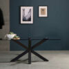 PAULA Table rectangulaire 180x100 cm