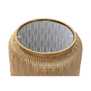 LUMI Table de coin en métal 42 x 42 x 44 cm