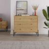 MAYRA Commode avec 3 Tiroirs